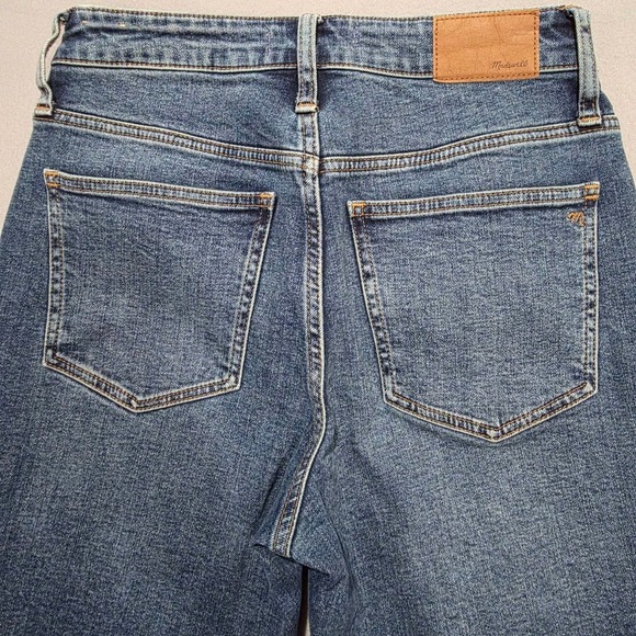 Madewell The Curvy Perfect Vintage Jean 26P Petite High Rise Tapered Medium Wash - Picture 11 of 12